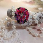 Elegance ring met Swarovski kristalfacetten en spinners